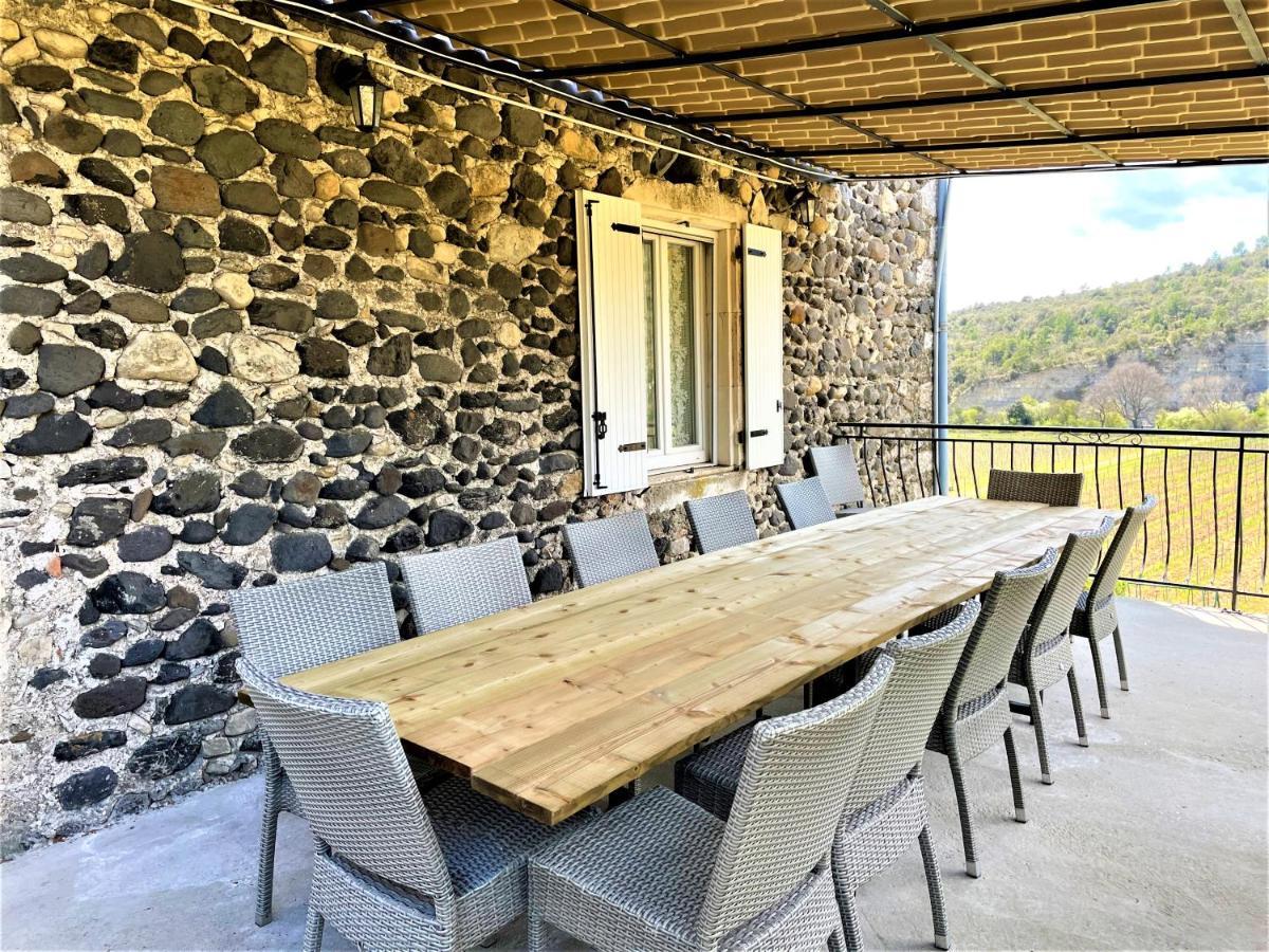 12-14p Avec Vue Piscine Chauffee En Saison, Terrain De Petanque Et Jeux Exterieurs Casa de Férias Alba-la-Romaine