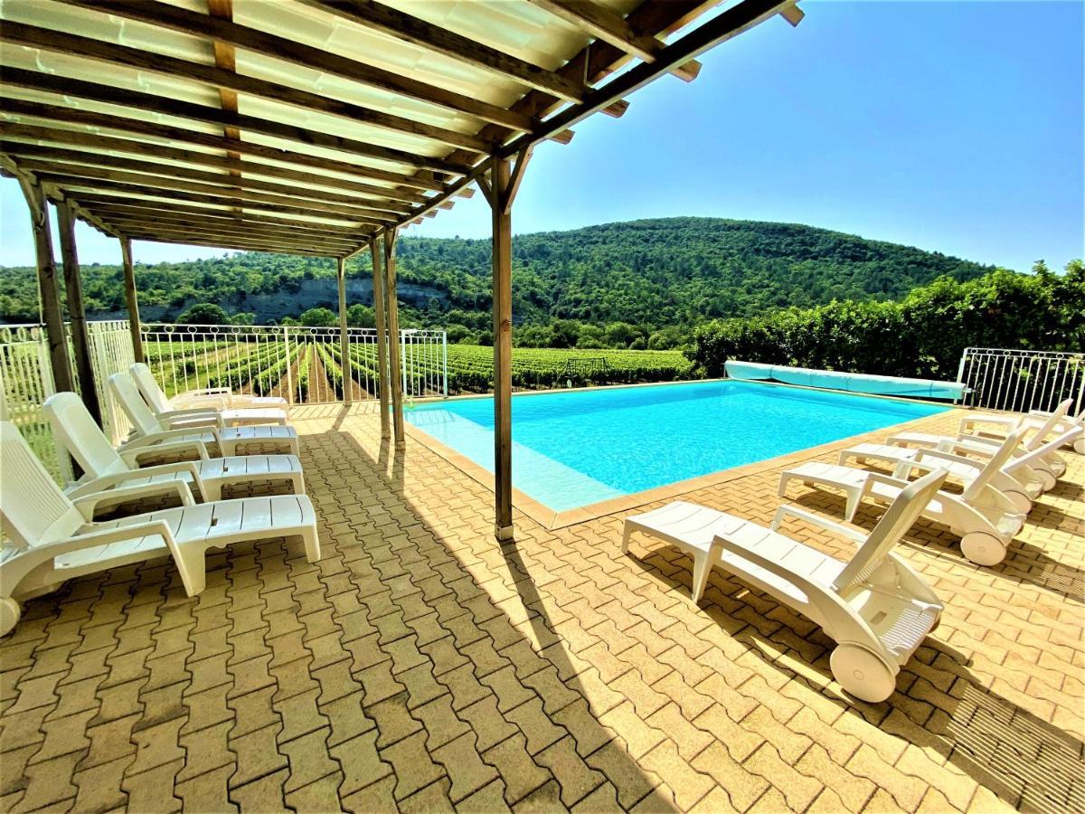 12-14p Avec Vue Piscine Chauffee En Saison, Terrain De Petanque Et Jeux Exterieurs Casa de Férias Alba-la-Romaine